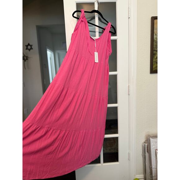 Petal & Pup PINK Sleeveless Scoop Neck Sundress large 
NWT MARCY MIDI  Large - Picture 3 of 13